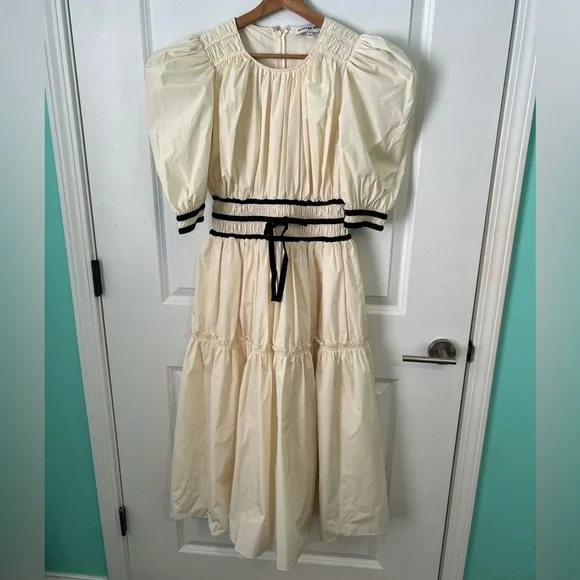 Hunter Bell Rene Dress Ivory size 4 - Picture 5 of 10